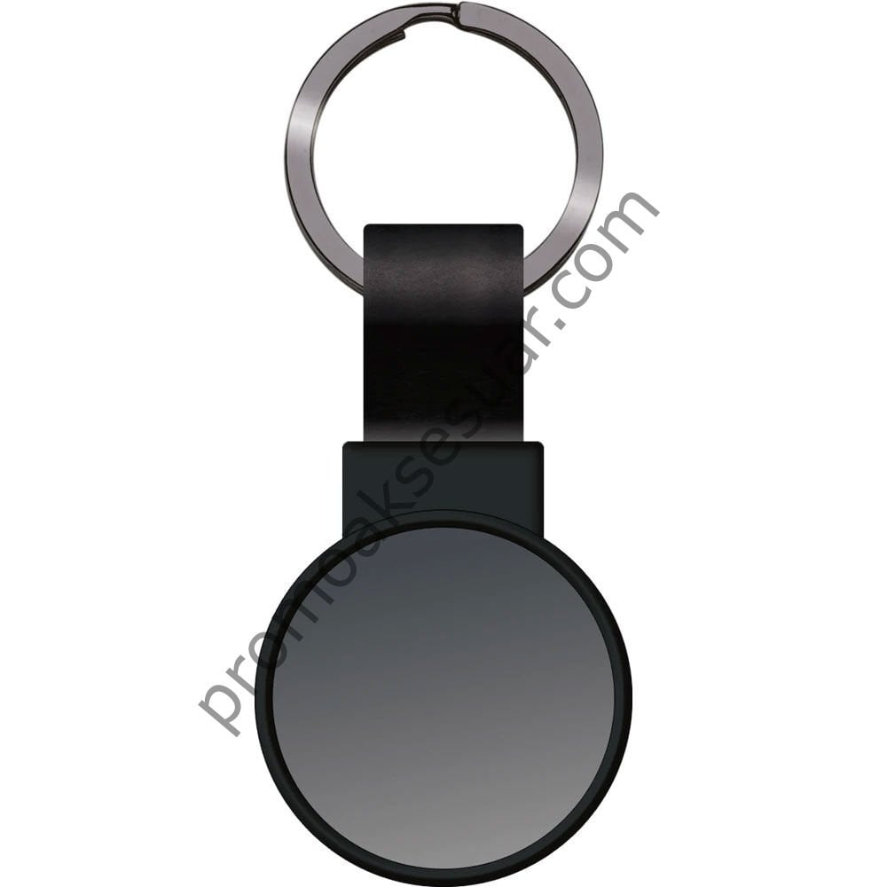 Siyah Renk Metal Promosyon Anahtarlık