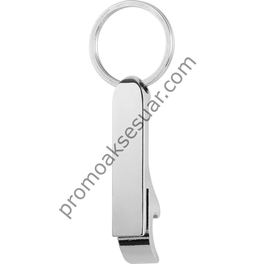 Dikey Basklı Metal Anahtarlık