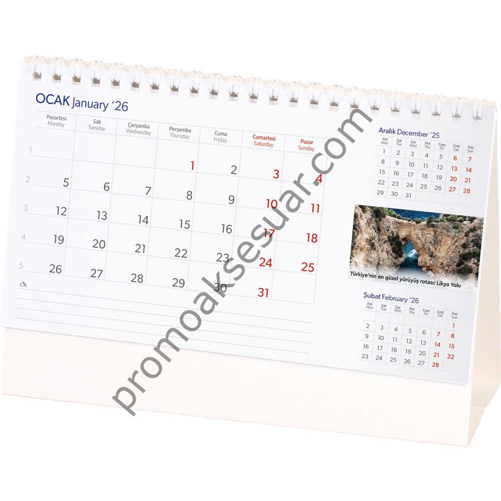 AMT-03-AMBR Masa Takvimleri