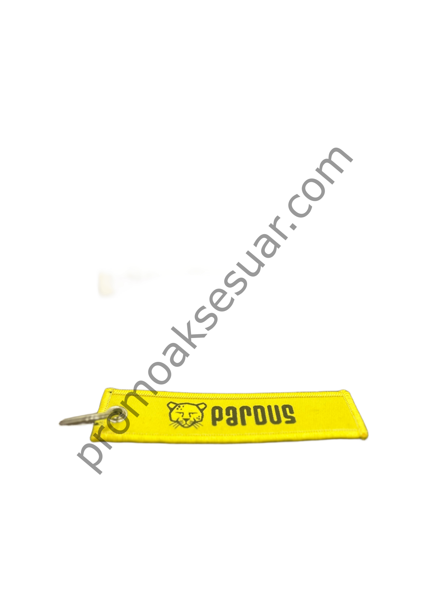 firma logolu kumaş anahtarlık