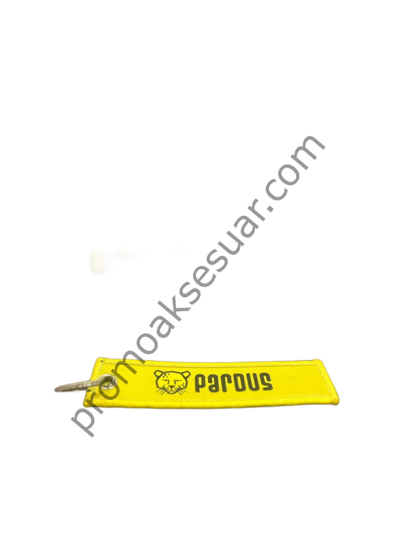 firma logolu kumaş anahtarlık