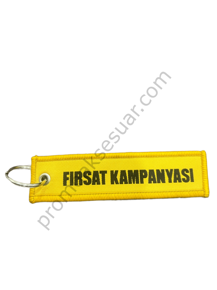 Kişiye özel kumaş anahtarlık