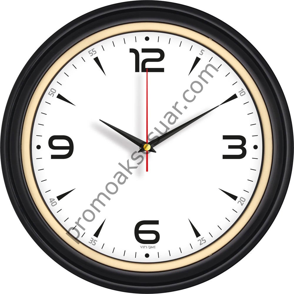 V30-522-S Plastik Duvar Saatleri