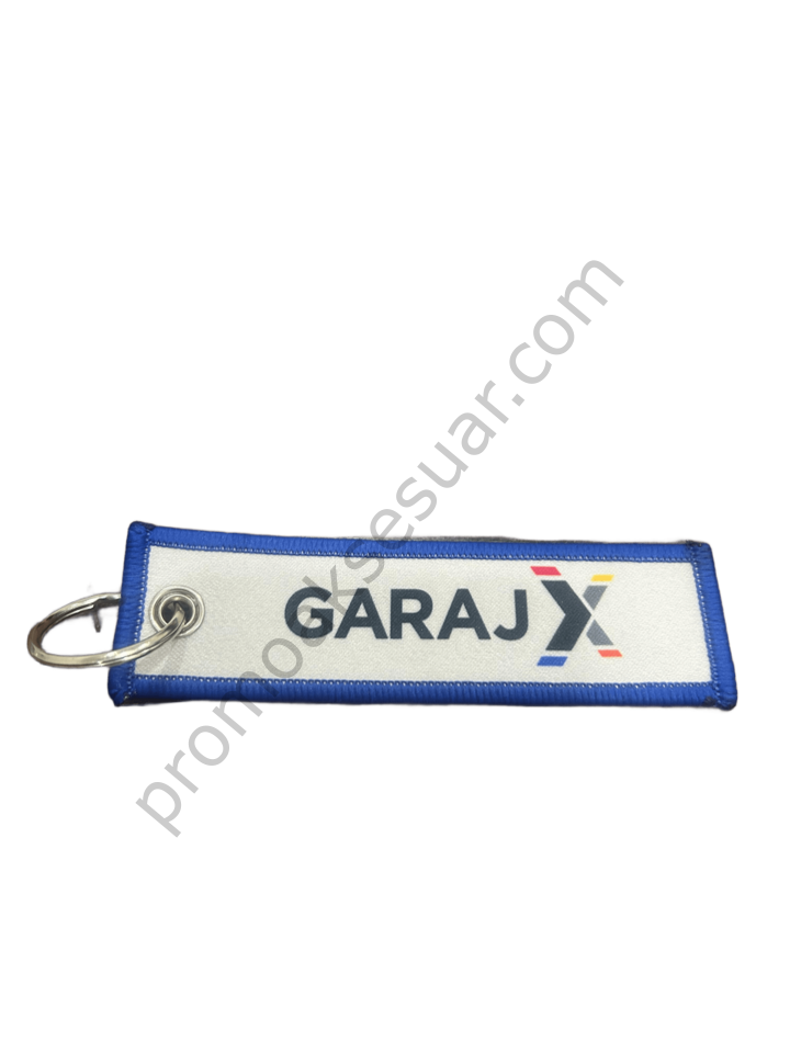 Garaj X Motosiklet Kumaş Anahtarlık