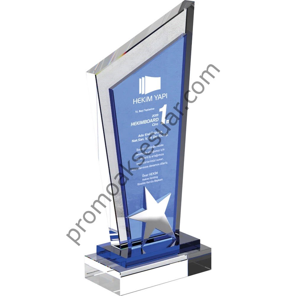 EKT-770 Kristal Plaketler