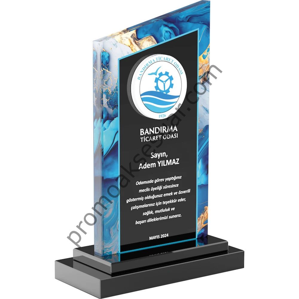 EKT-790 Kristal Plaketler