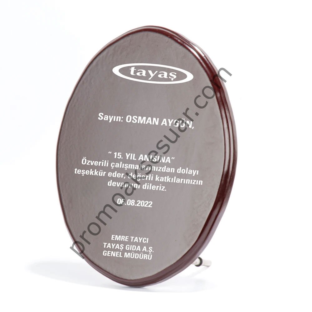 BK-77 Ahşap Plaketler