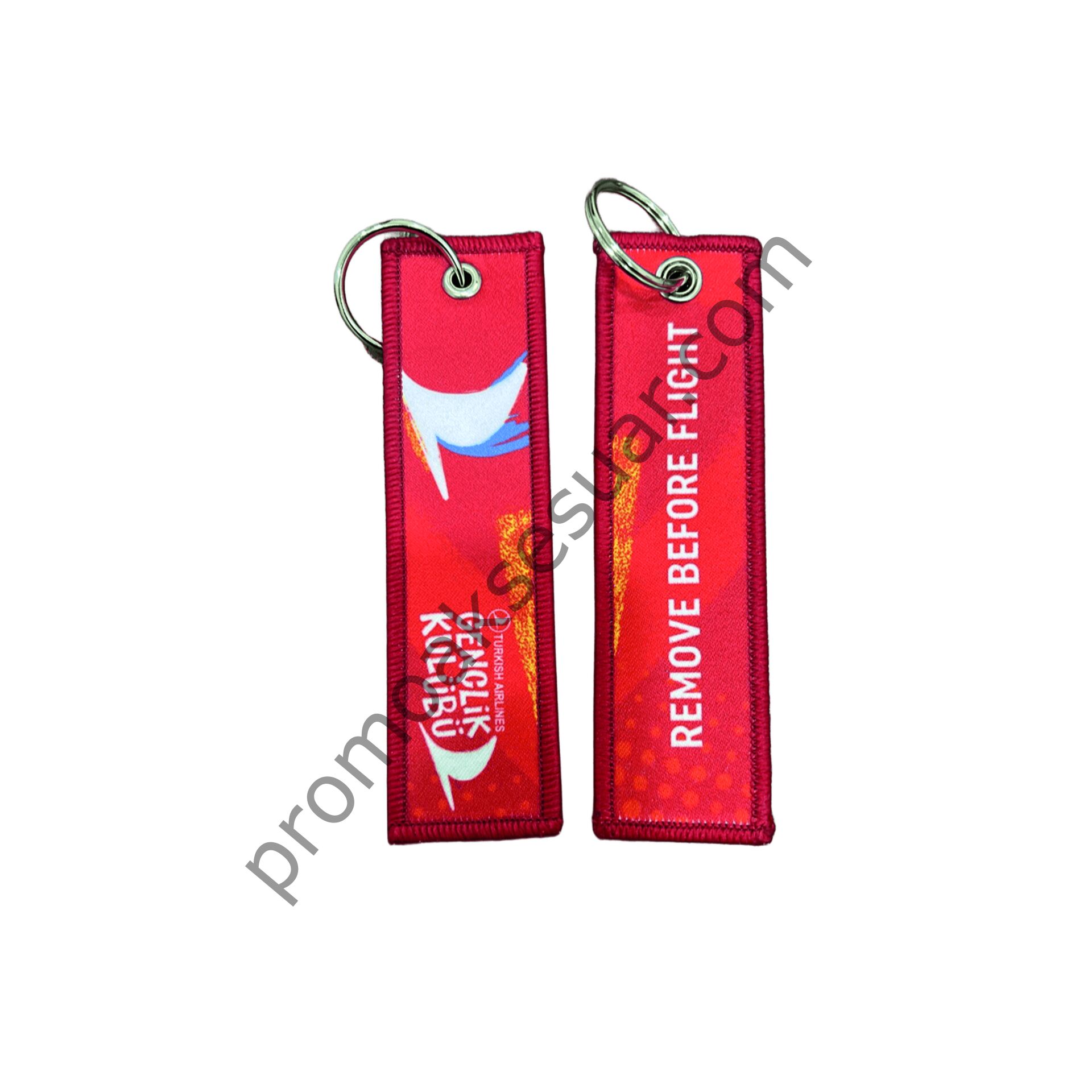 Çift Yön Anahtarlık | Metal Halkalı KPA1051