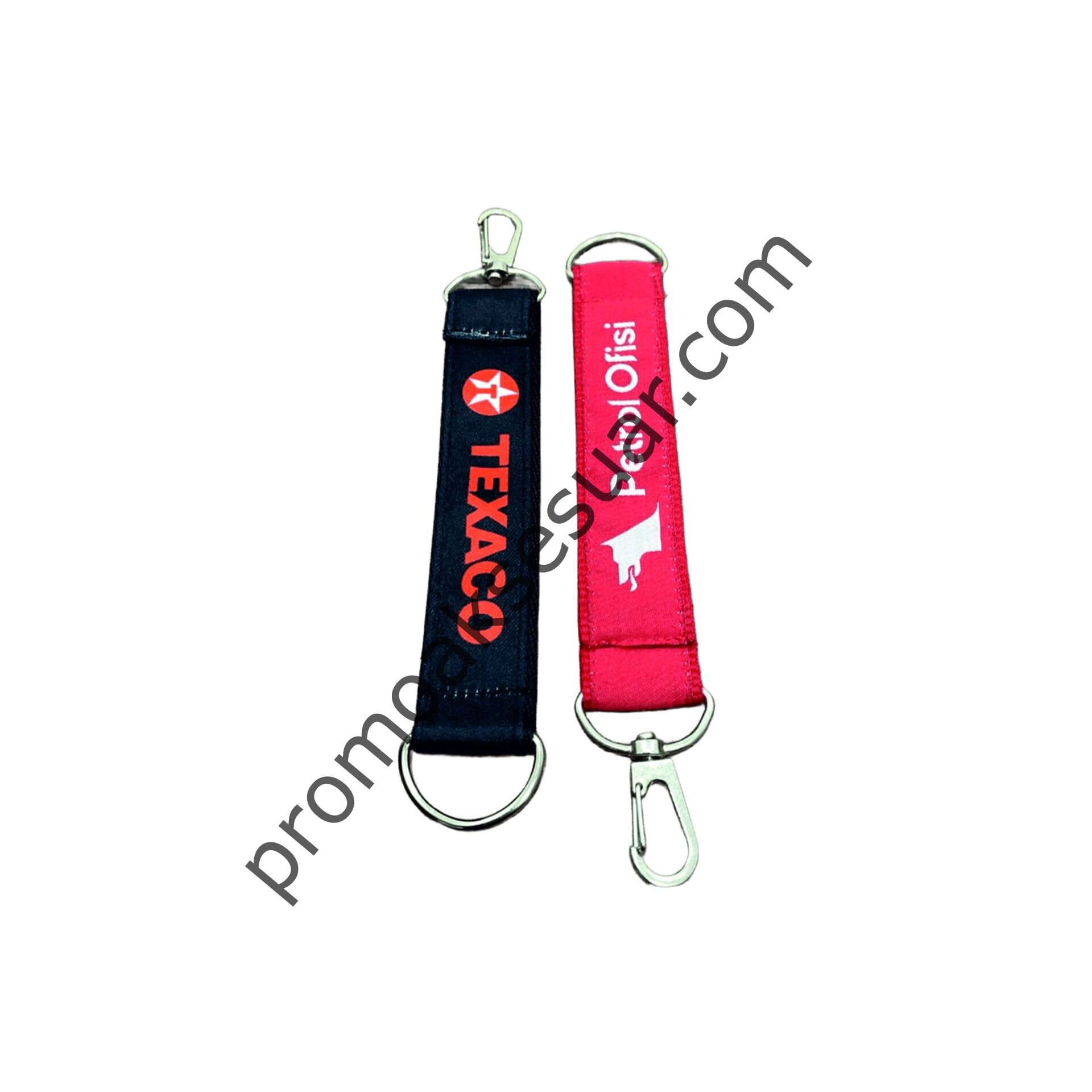 çift yönlü bez promosyon anahtarlık