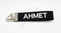 İsme Özel Anahtarlık Metal Aksesuarlı