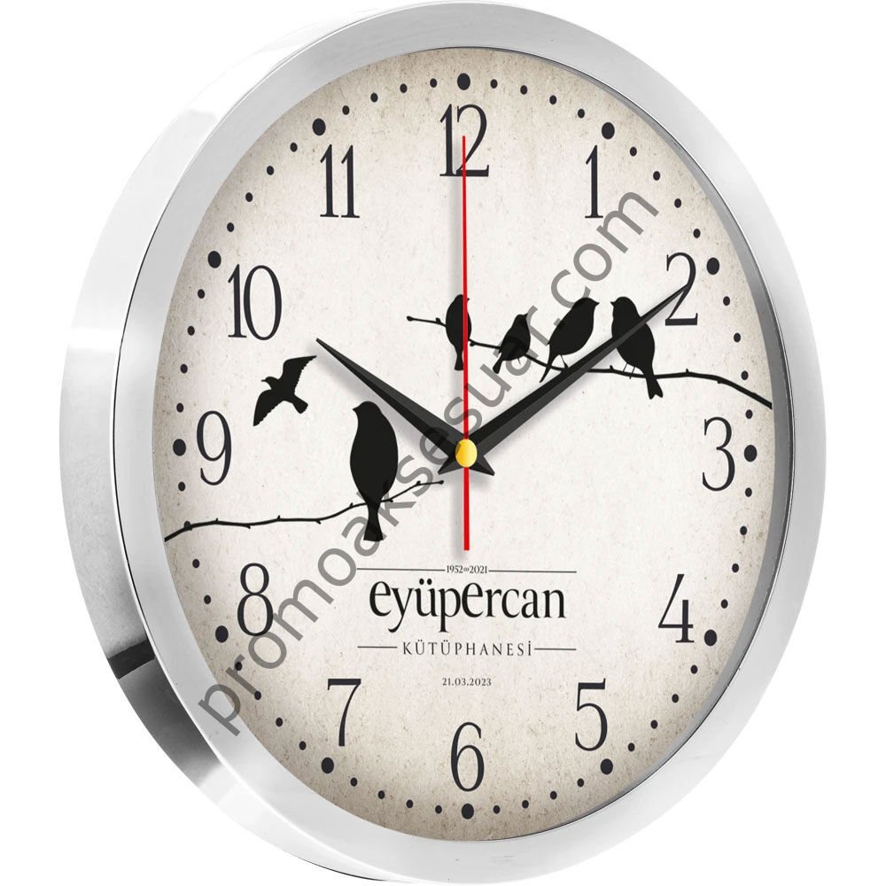 V30-980-B Metal Duvar Saatleri