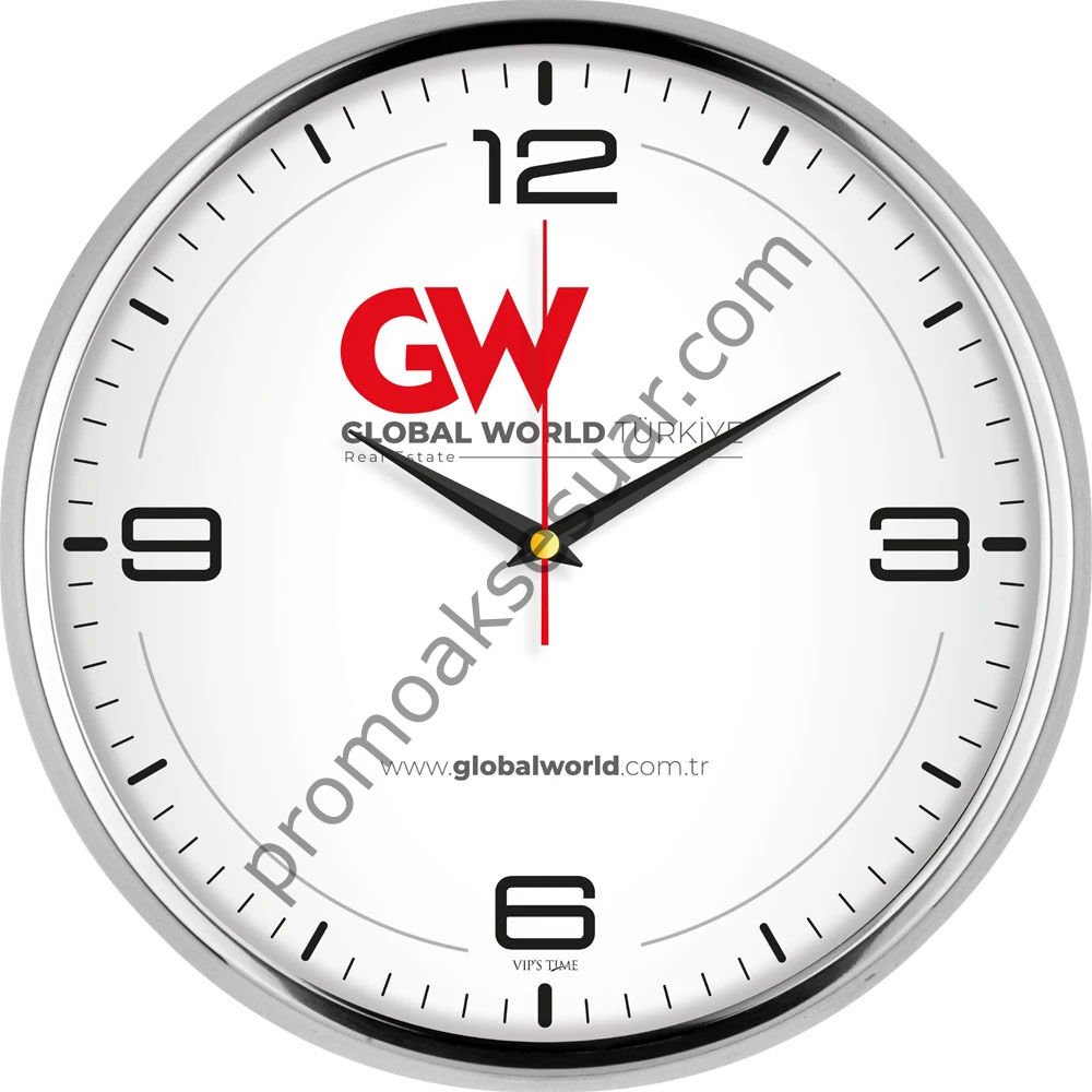 V30-950-B Metal Duvar Saatleri