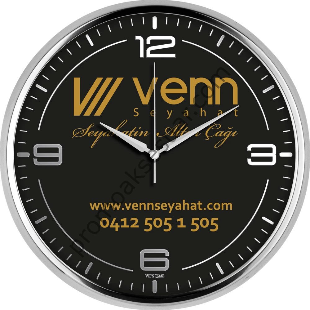 V30-950-GV Metal Duvar Saatleri