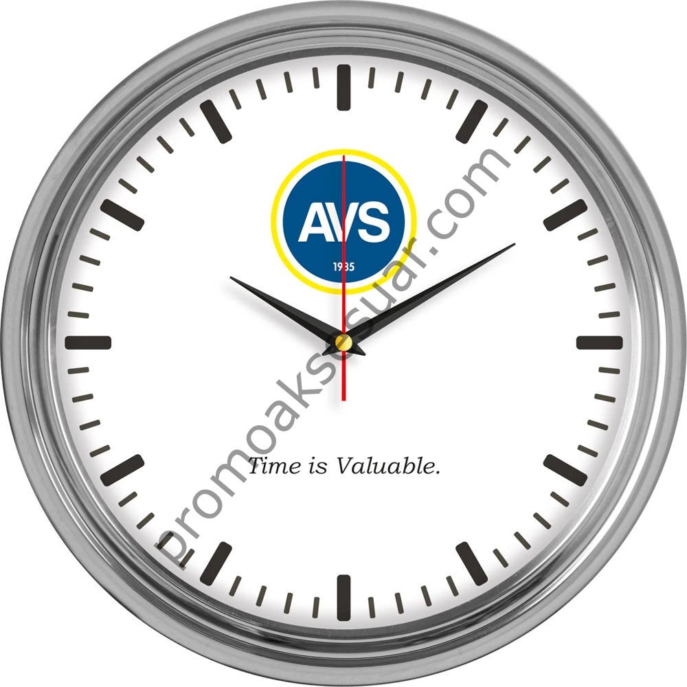 V30-960-B Metal Duvar Saatleri