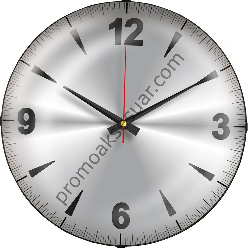 V30-528-GM Bombe Cam Duvar Saatleri