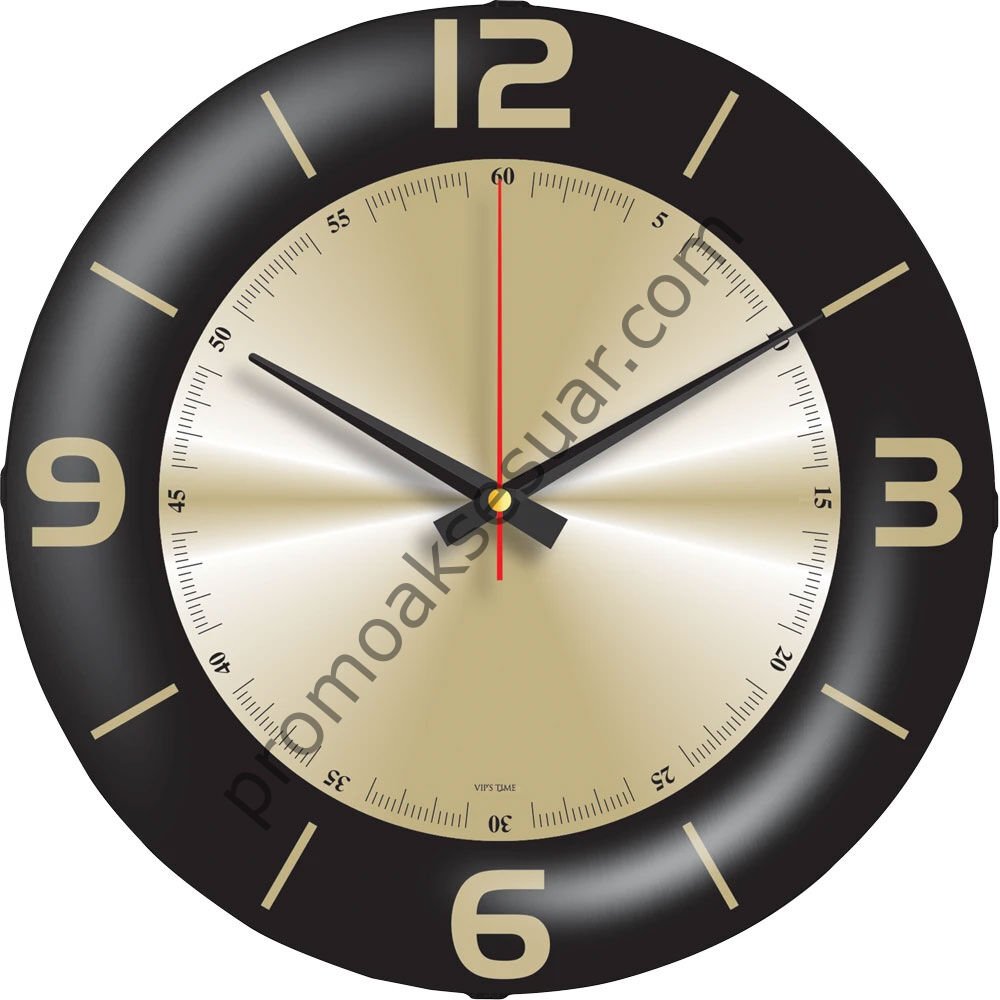 V30-528-DAM Bombe Cam Duvar Saatleri