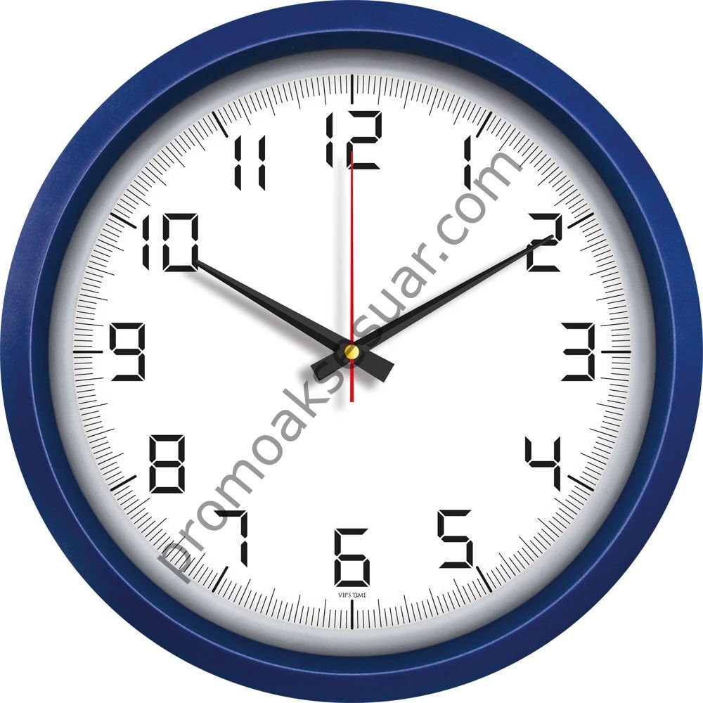 V30-551-L Plastik Duvar Saatleri