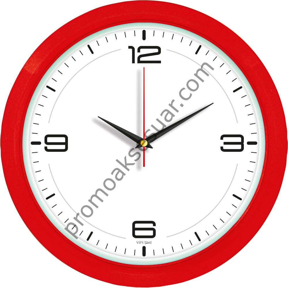 V30-506-K Plastik Duvar Saatleri