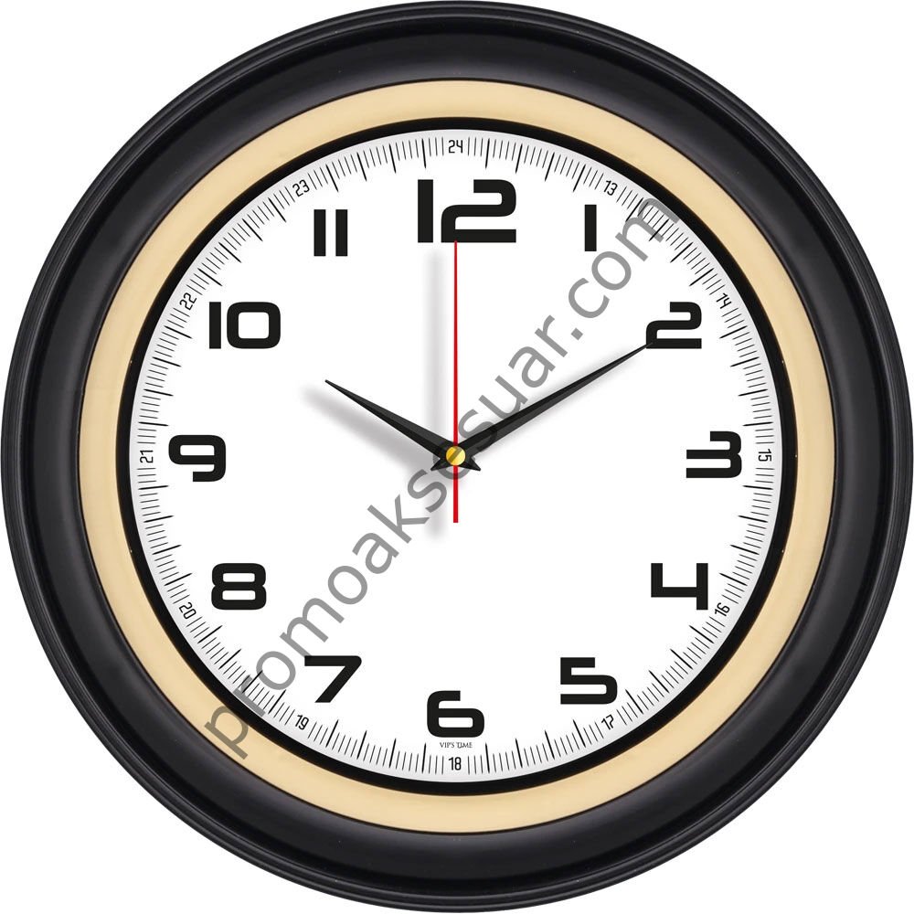 V30-509-S Plastik Duvar Saatleri