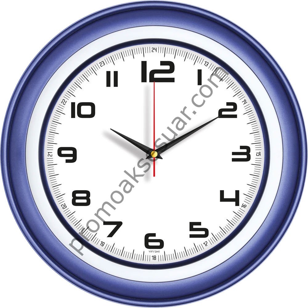 V30-509-L Plastik Duvar Saatleri