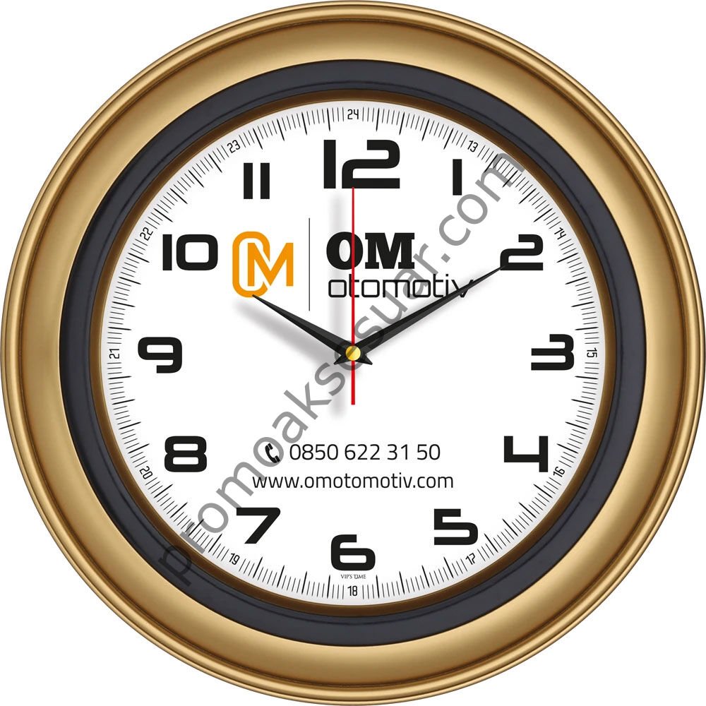 V30-509-A Plastik Duvar Saatleri