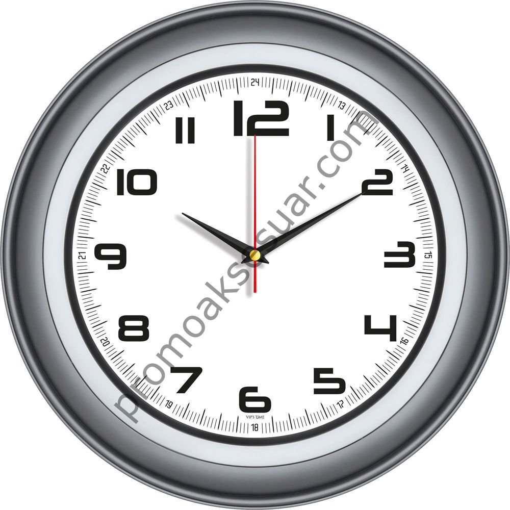 V30-509-F Plastik Duvar Saatleri