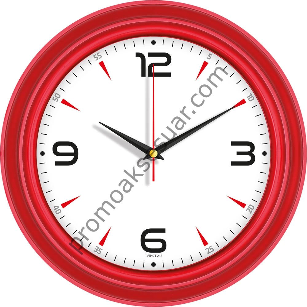 V30-527-K Plastik Duvar Saatleri