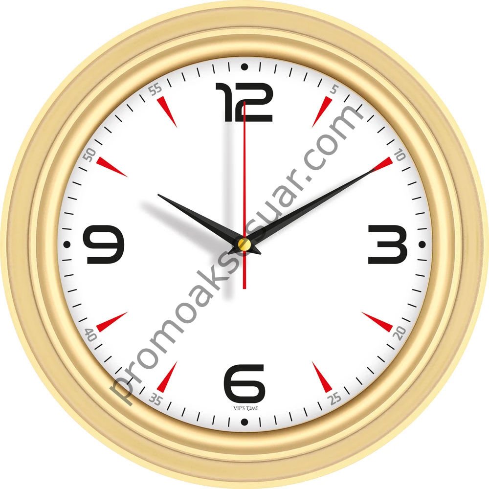 V30-527-A Plastik Duvar Saatleri