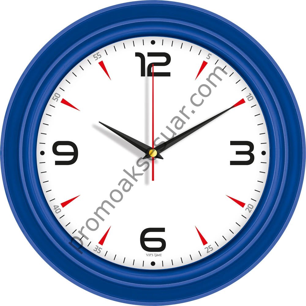 V30-527-L Plastik Duvar Saatleri