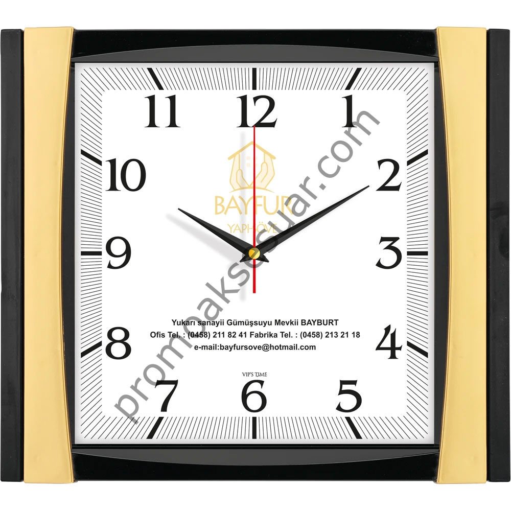 V30-515-S Plastik Duvar Saatleri