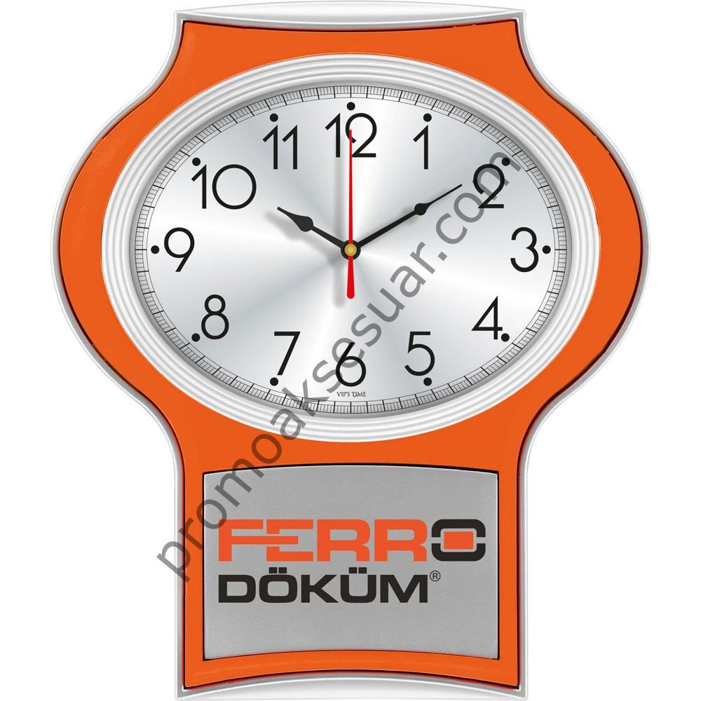 V30-520-T Plastik Duvar Saatleri