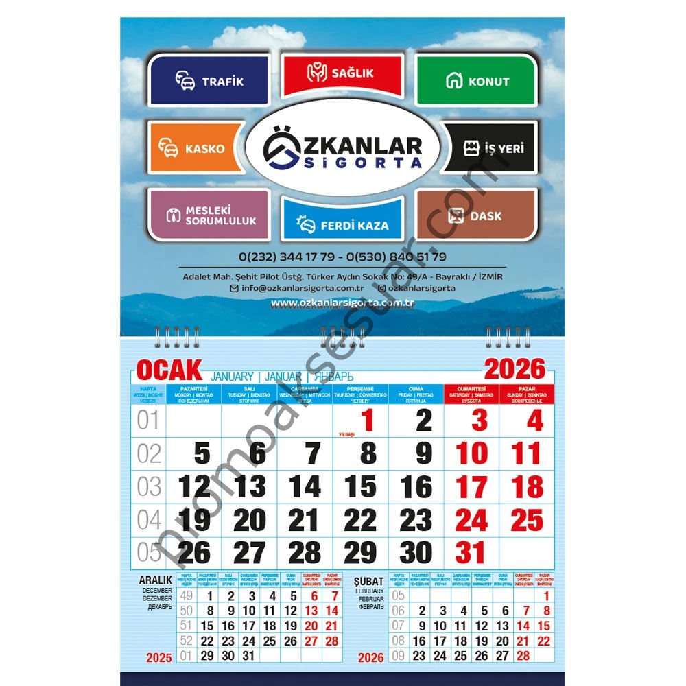 GMC-02 Gemici Takvimler