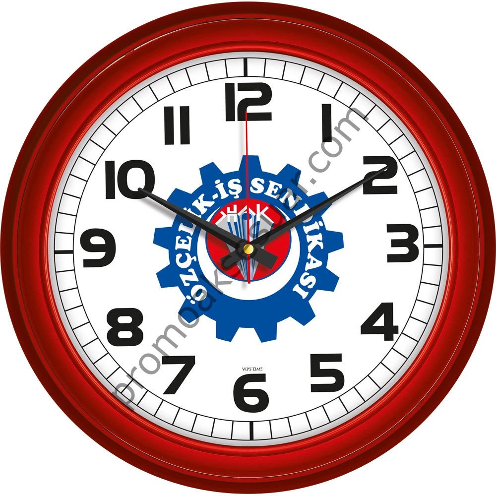 V30-523-K Plastik Duvar Saatleri