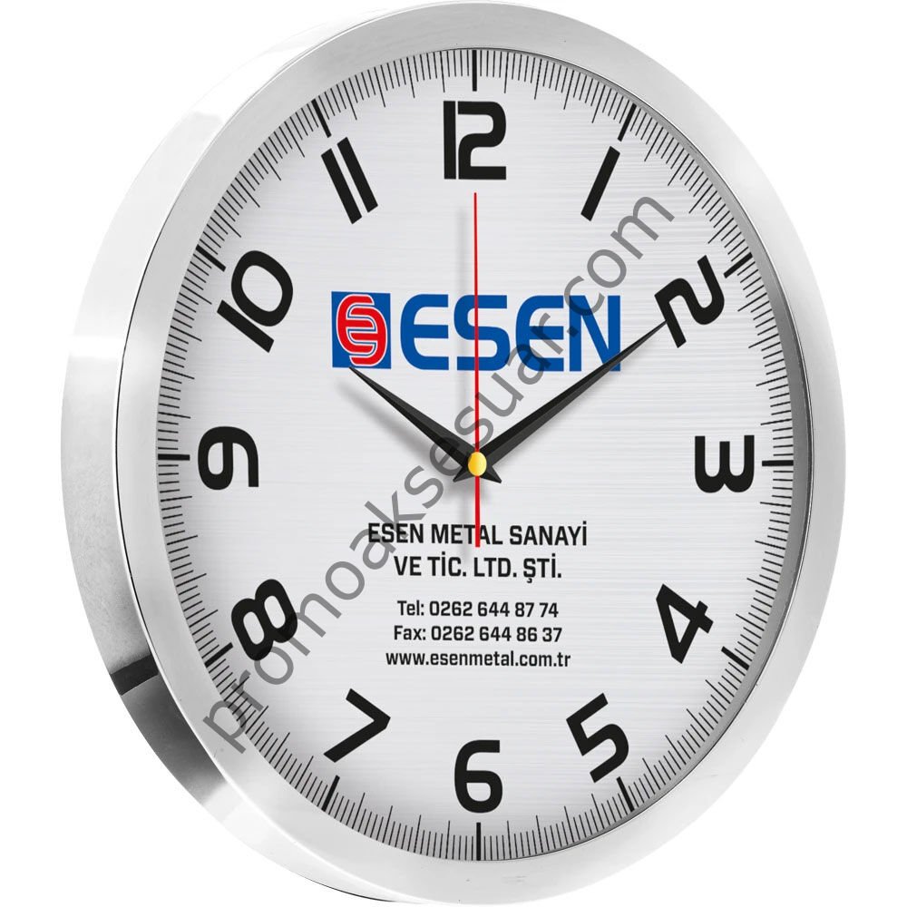 V30-940-B Metal Duvar Saatleri