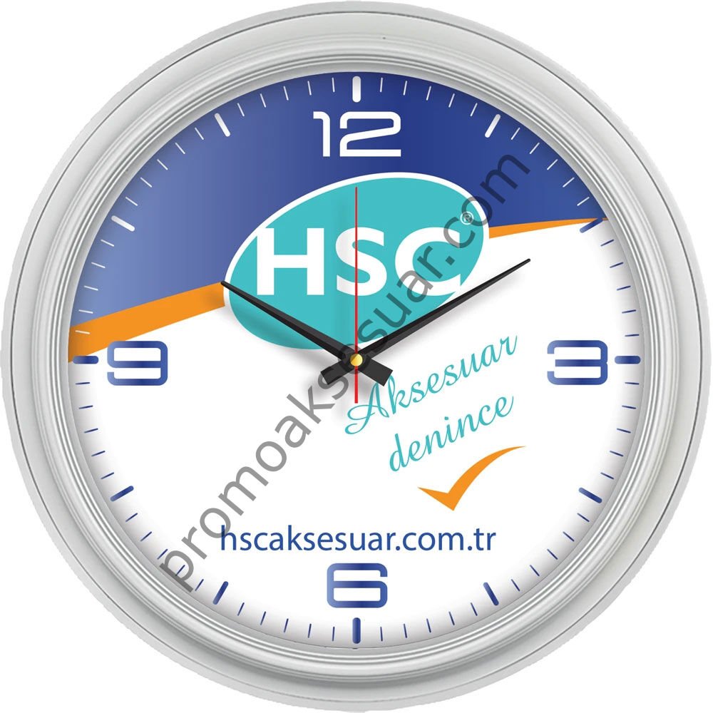 V30-504-G Plastik Duvar Saatleri