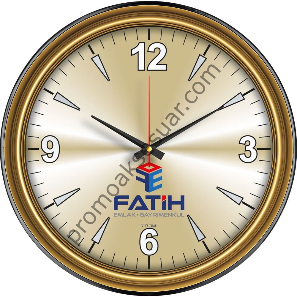 V30-604-A Plastik Duvar Saatleri