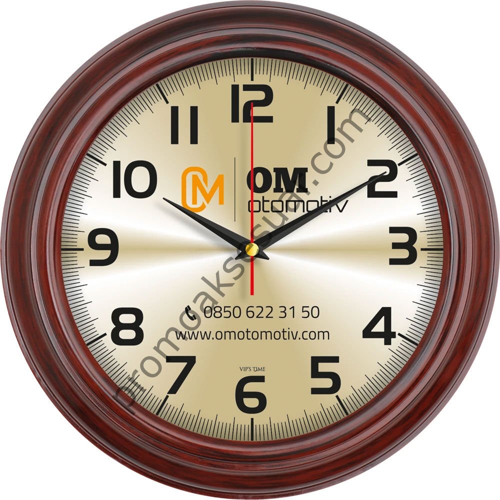 V30-627-AH Plastik Duvar Saatleri