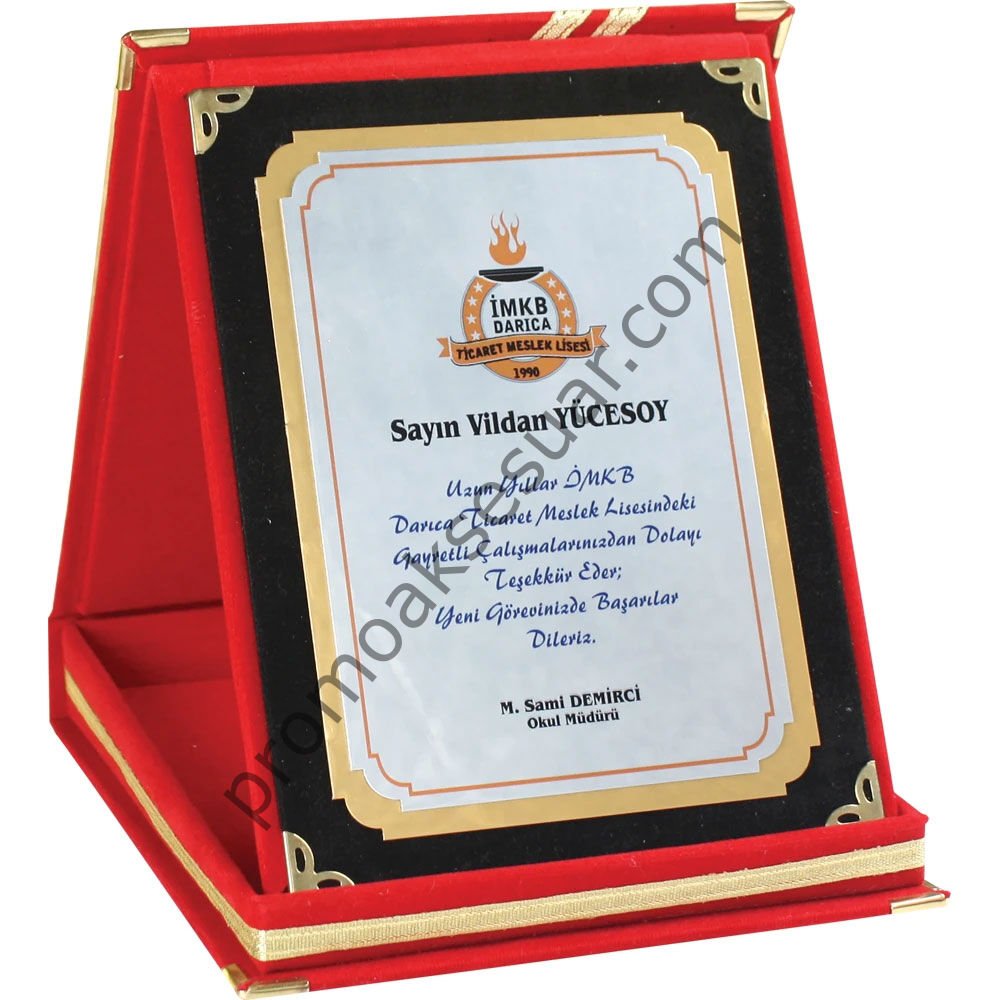 AP-01K-9X12 Albüm Plaketler