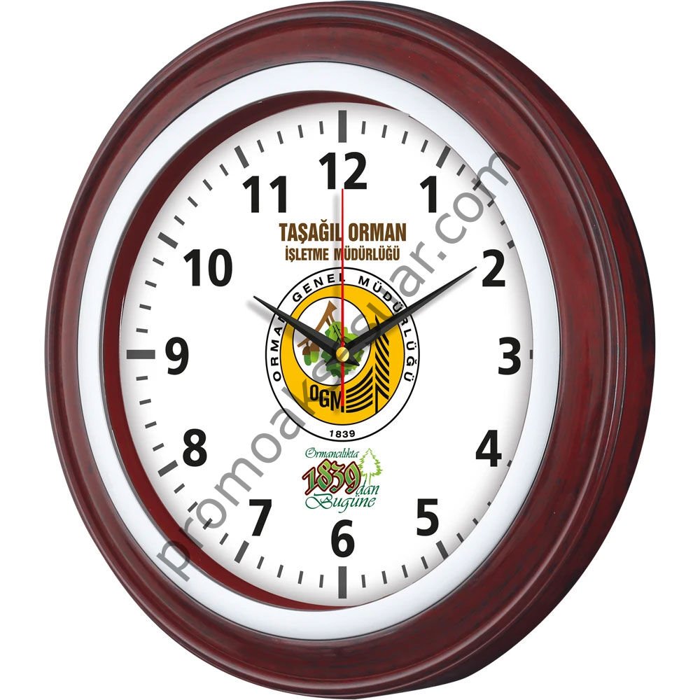 V30-509-AH Plastik Duvar Saatleri