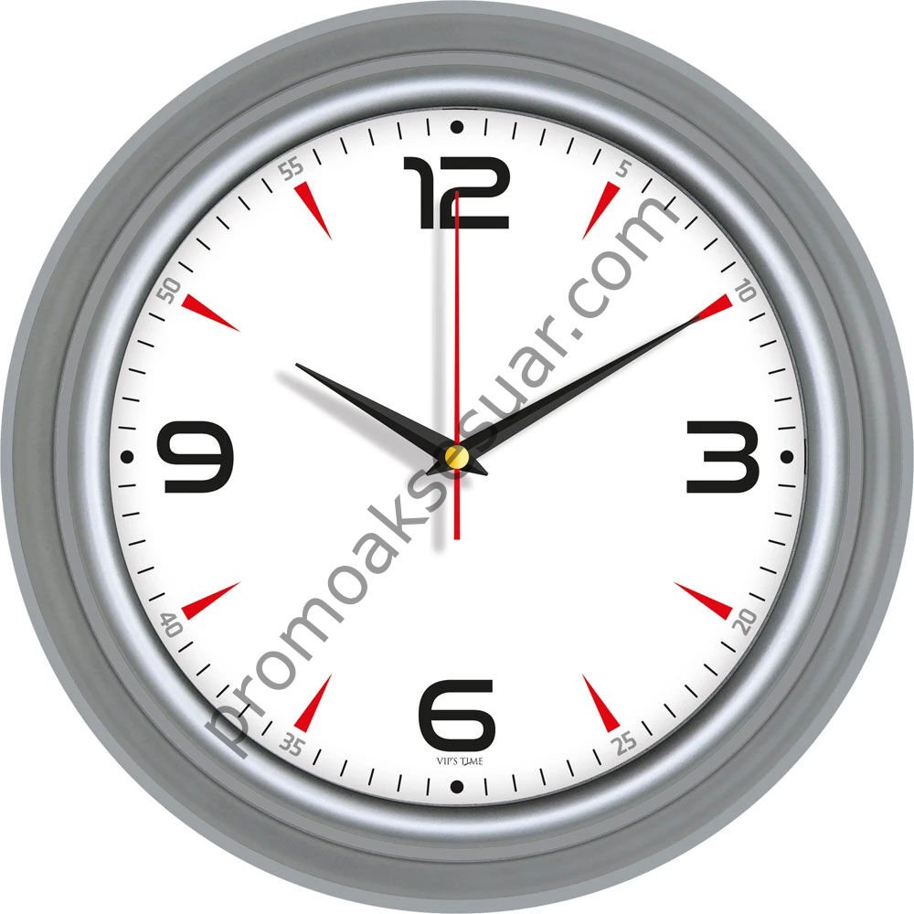 V30-527-F Plastik Duvar Saatleri