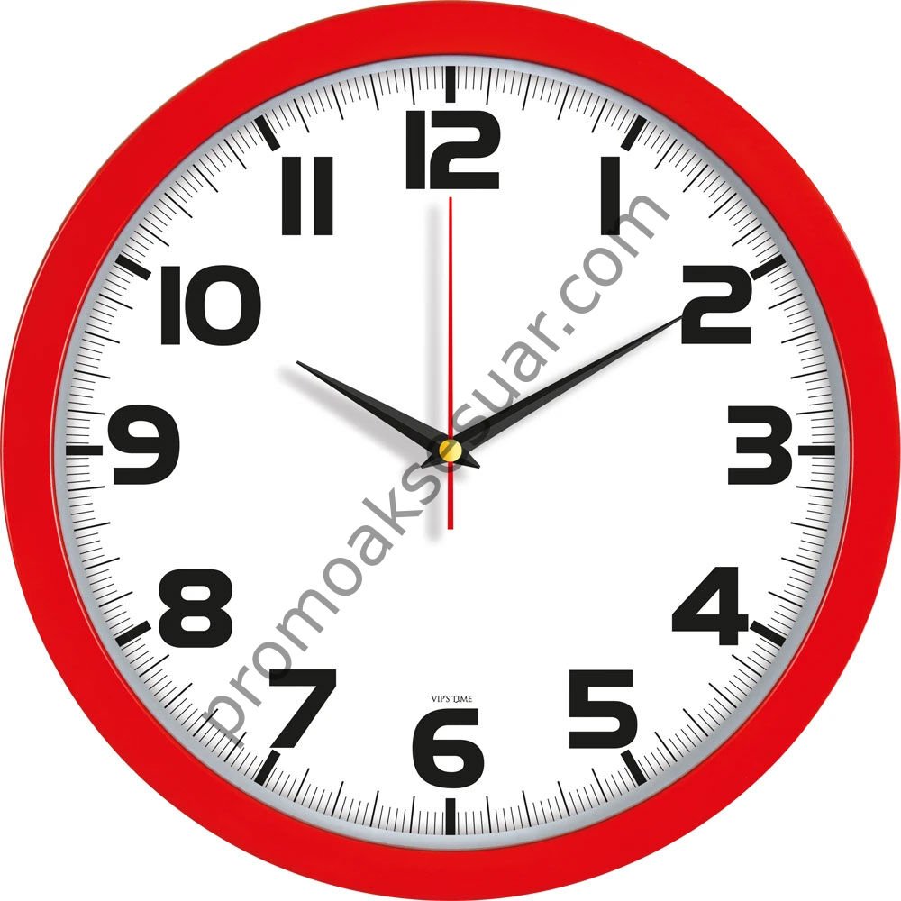 V30-533-K Plastik Duvar Saatleri