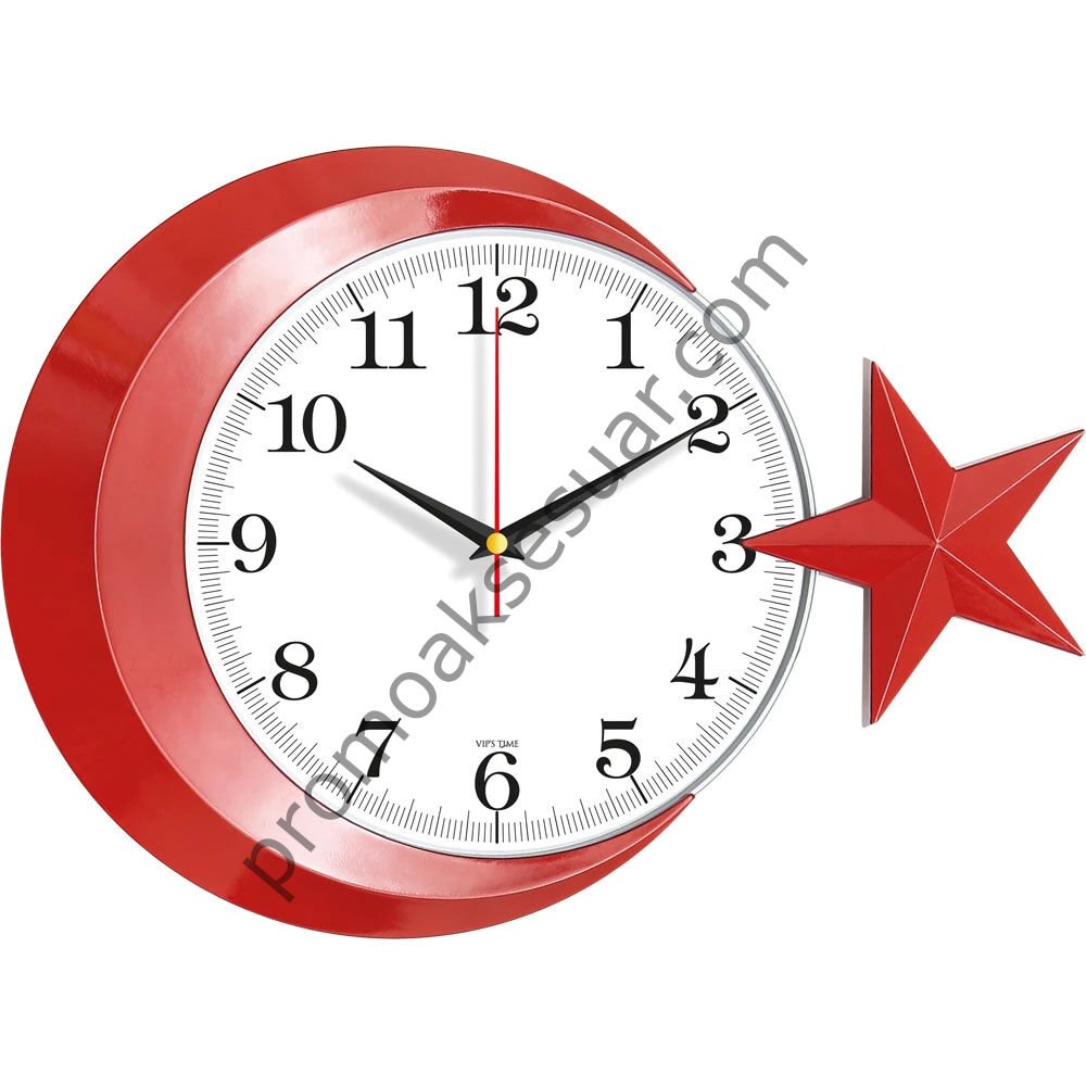 V30-536-B Plastik Duvar Saatleri