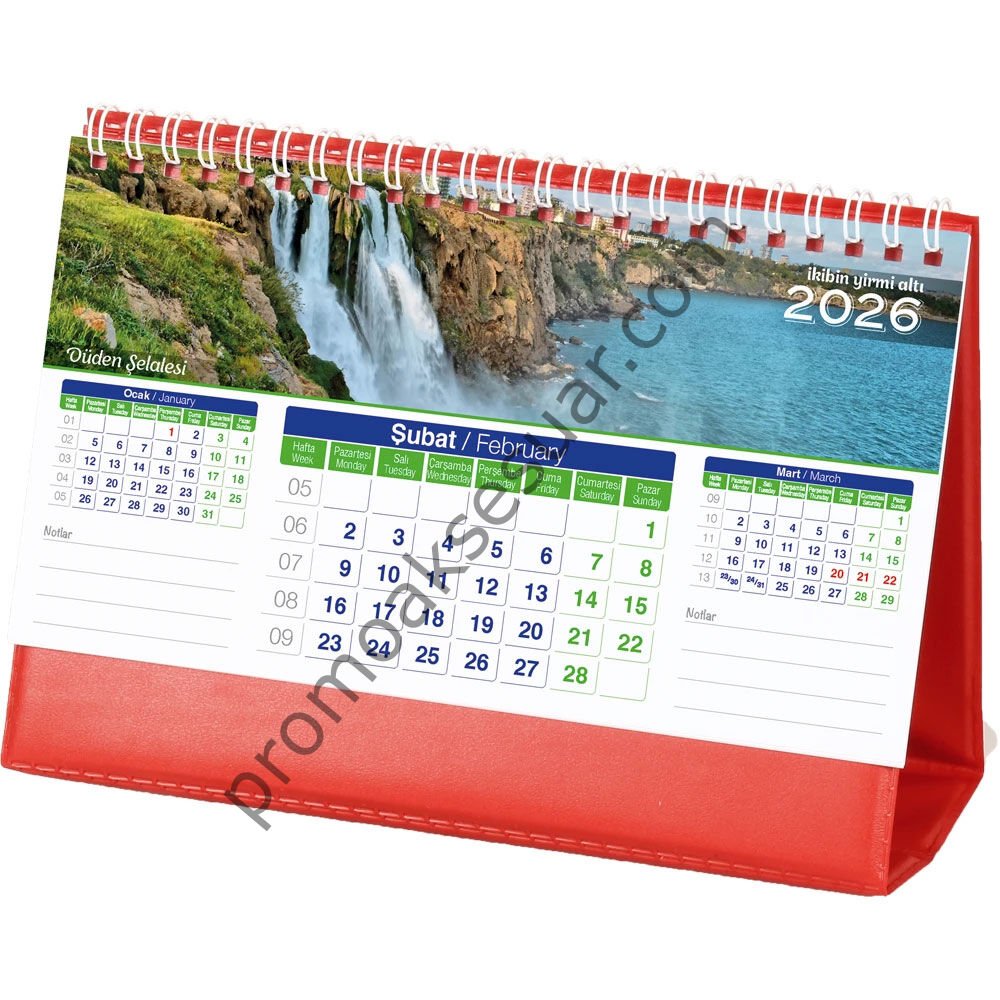 AMT-01-BK Masa Takvimleri