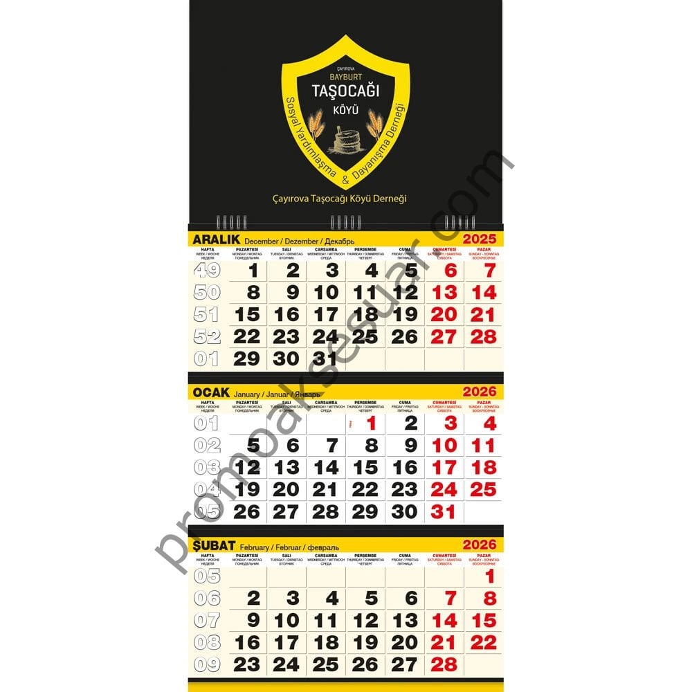 GMC-07 Gemici Takvimler