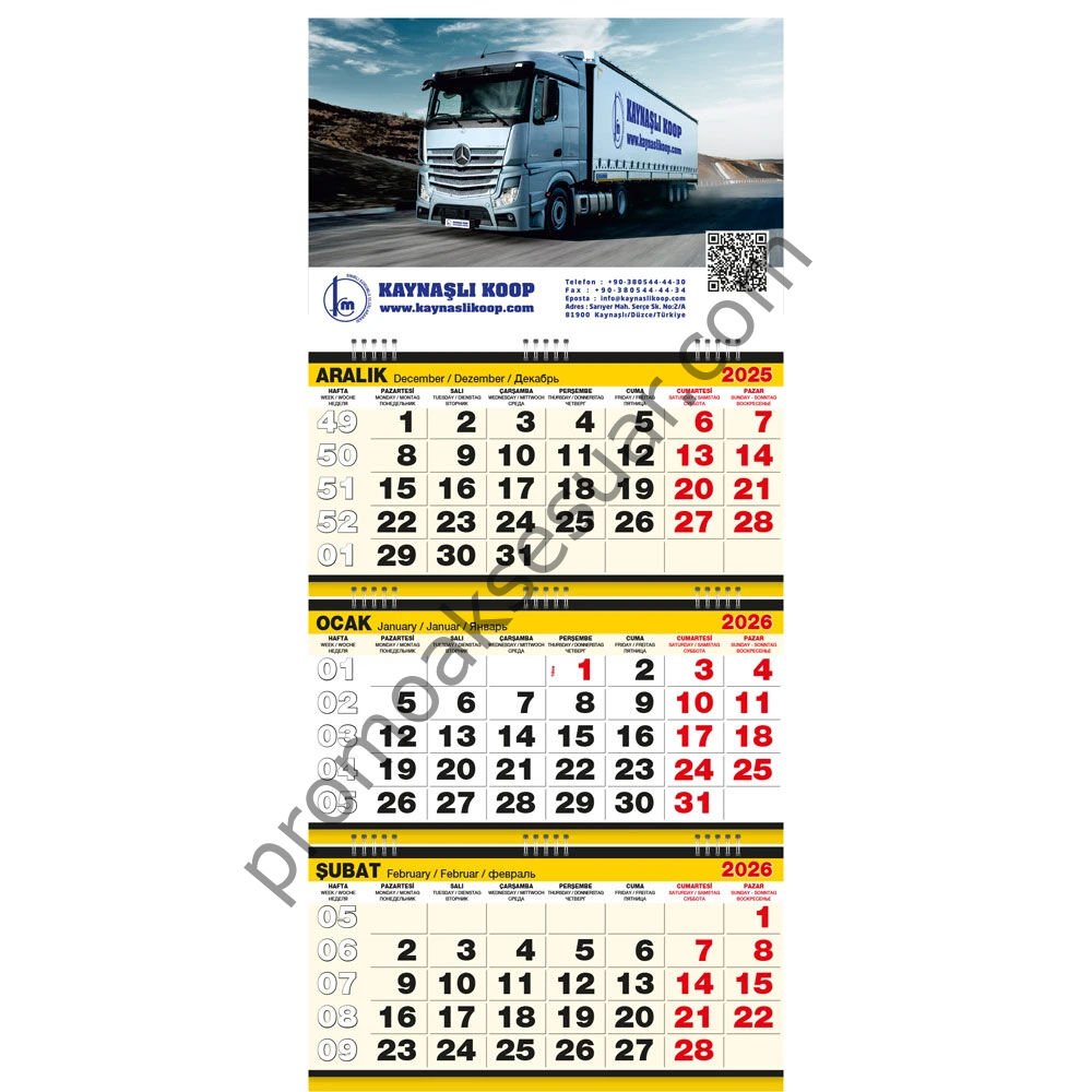 GMC-08 Gemici Takvimler