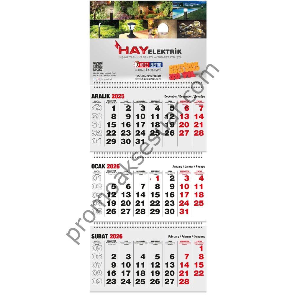 GMC-10 Gemici Takvimler