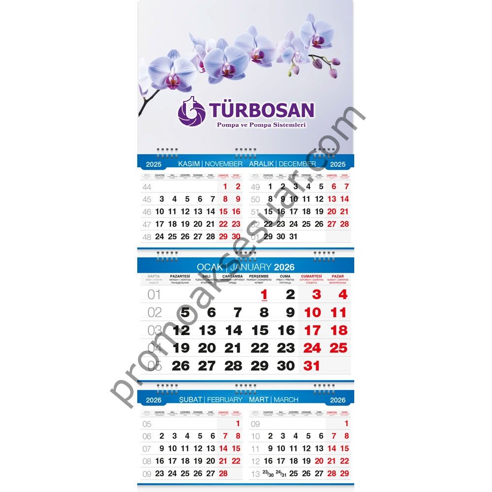 GMC-14 Gemici Takvimler