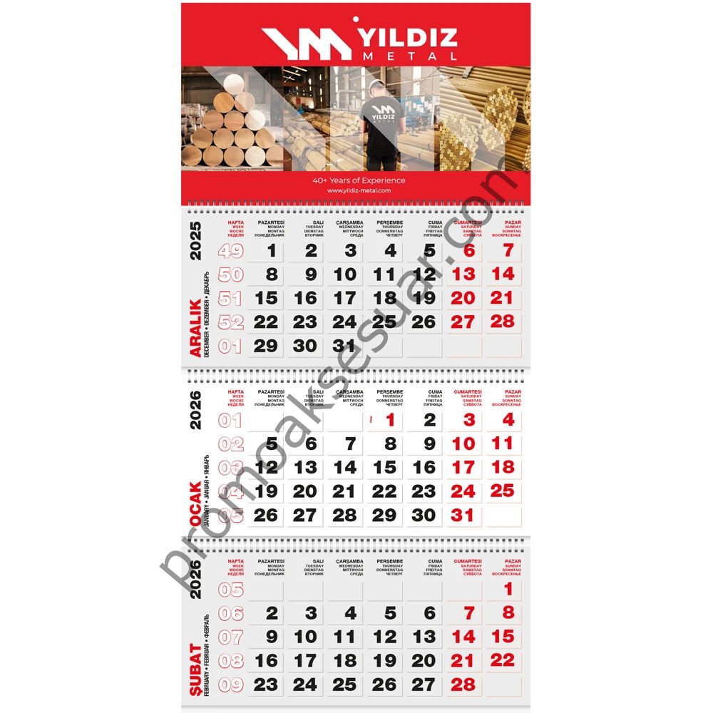 GMC-17 Gemici Takvimler