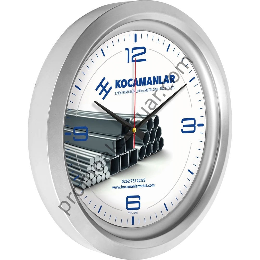 V30-742-G Metalize Duvar Saatleri