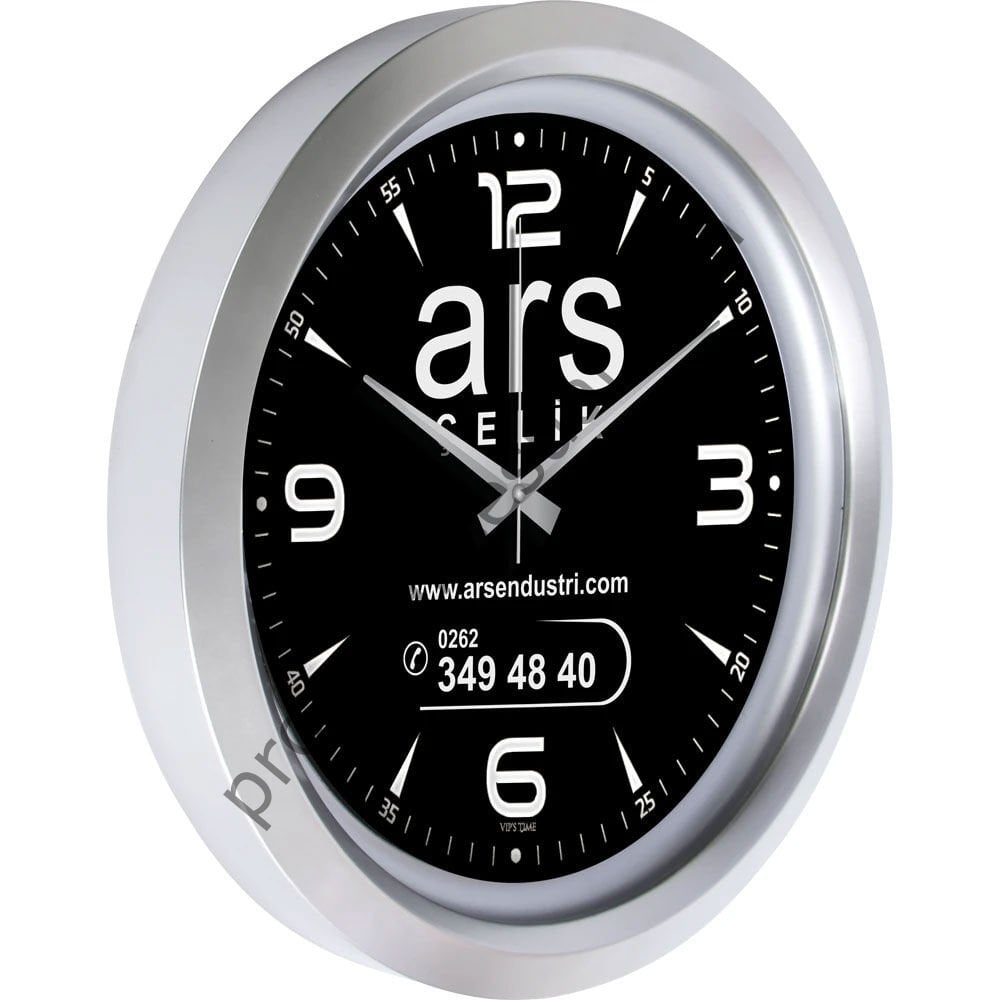 V30-743-G Metalize Duvar Saatleri